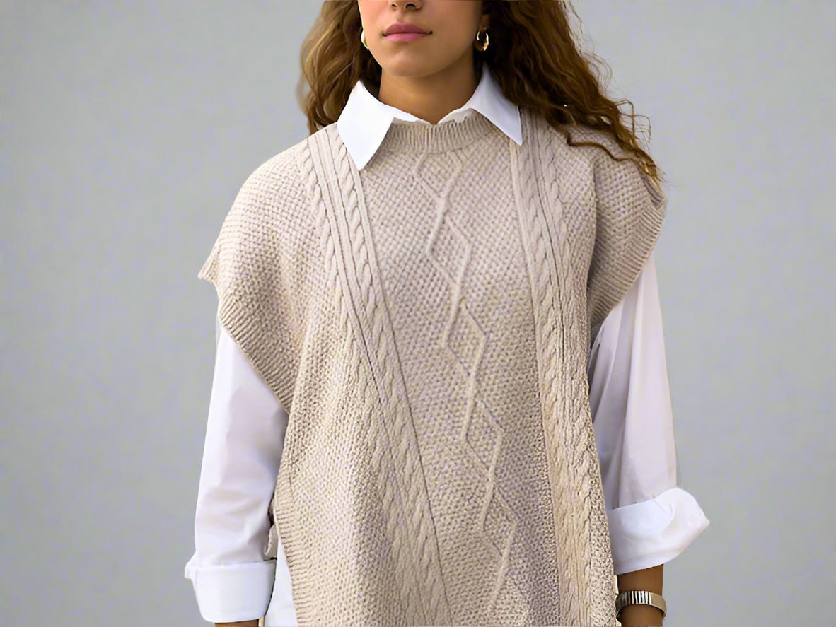 Going Places Cape in Beige