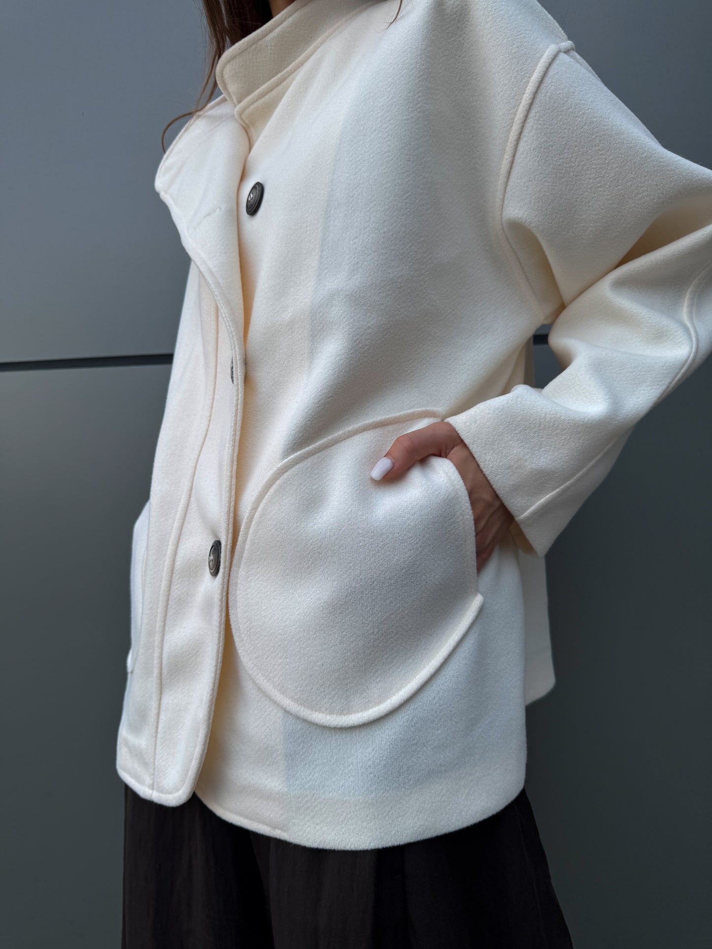 Soft Armor Jacket in Offwhite