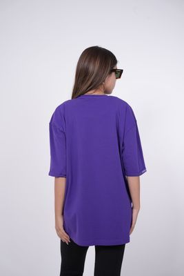 Signature Tee in Purple