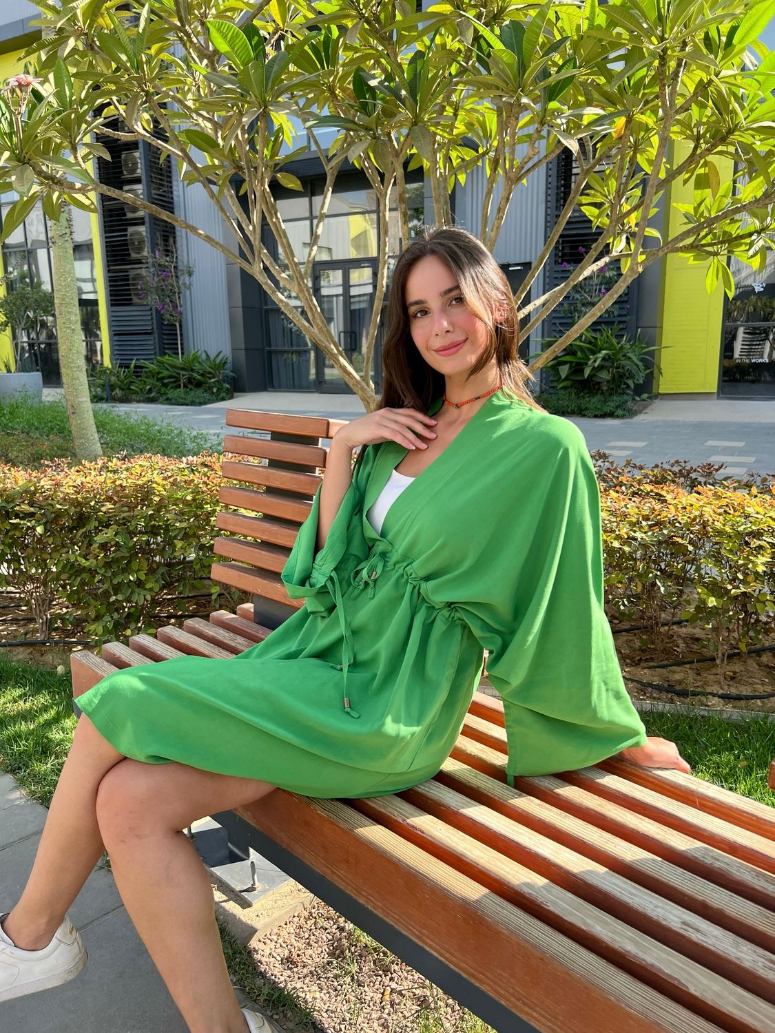 Sway Me Dress in Green