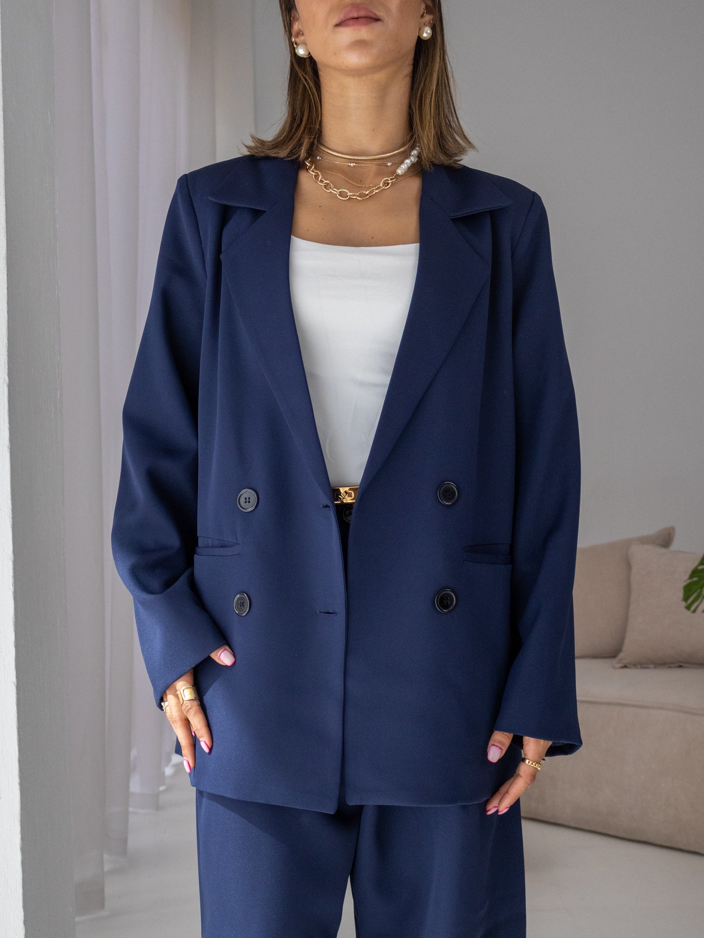 Sun Ready Suit in Navy