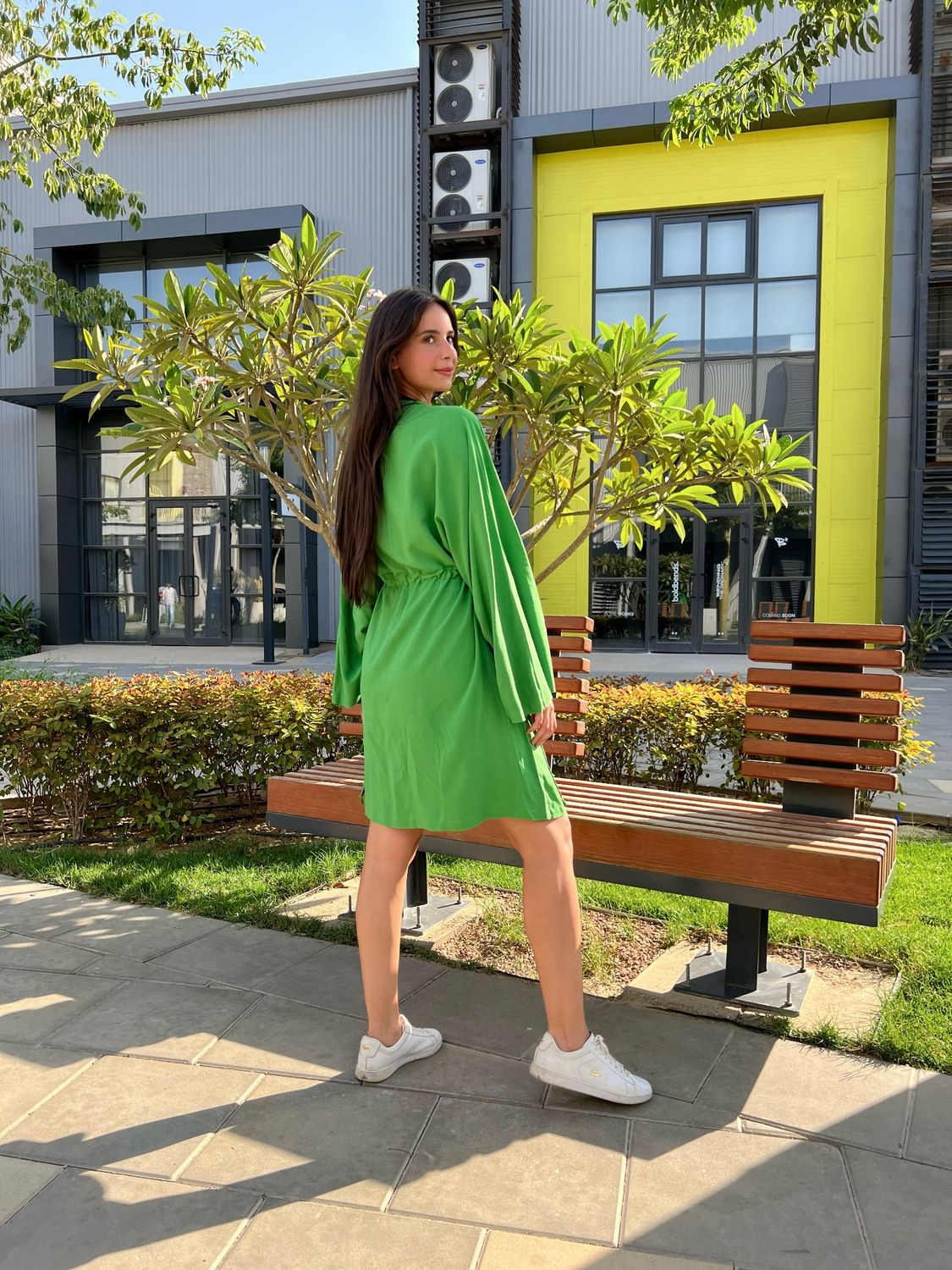 Sway Me Dress in Green