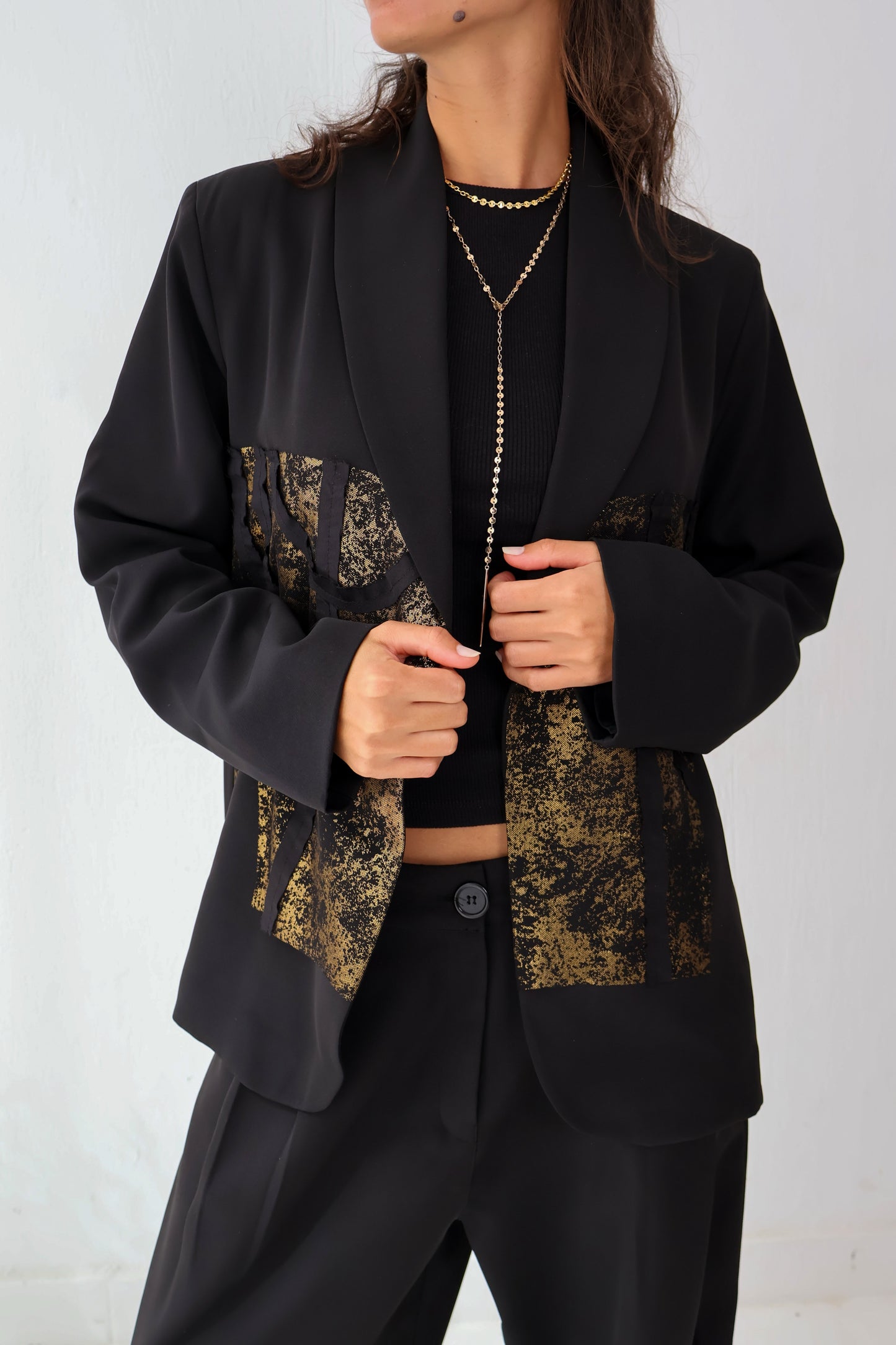 Sun Flare Jacket in Black