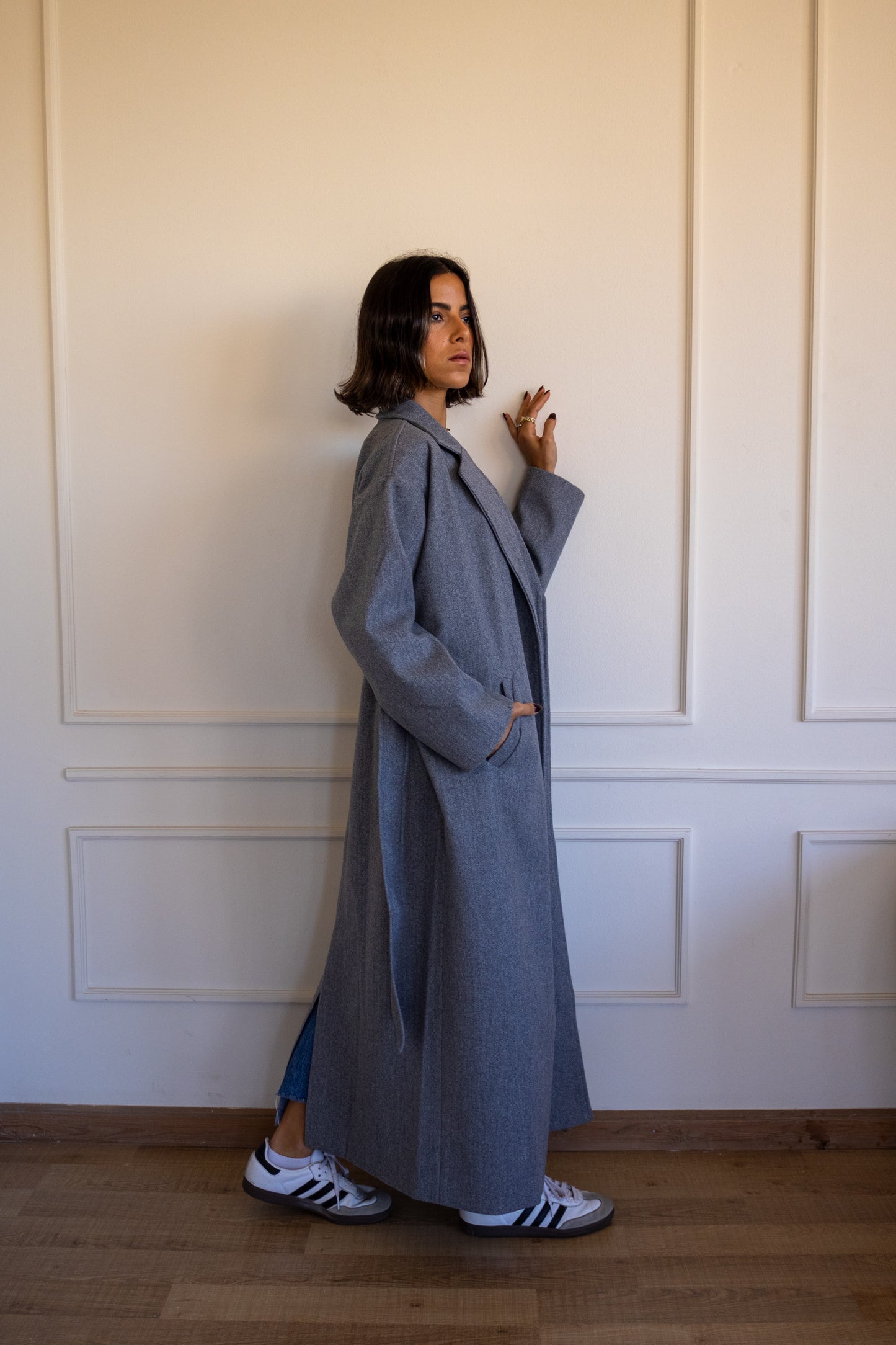 Winter Staple Coat in Grey
