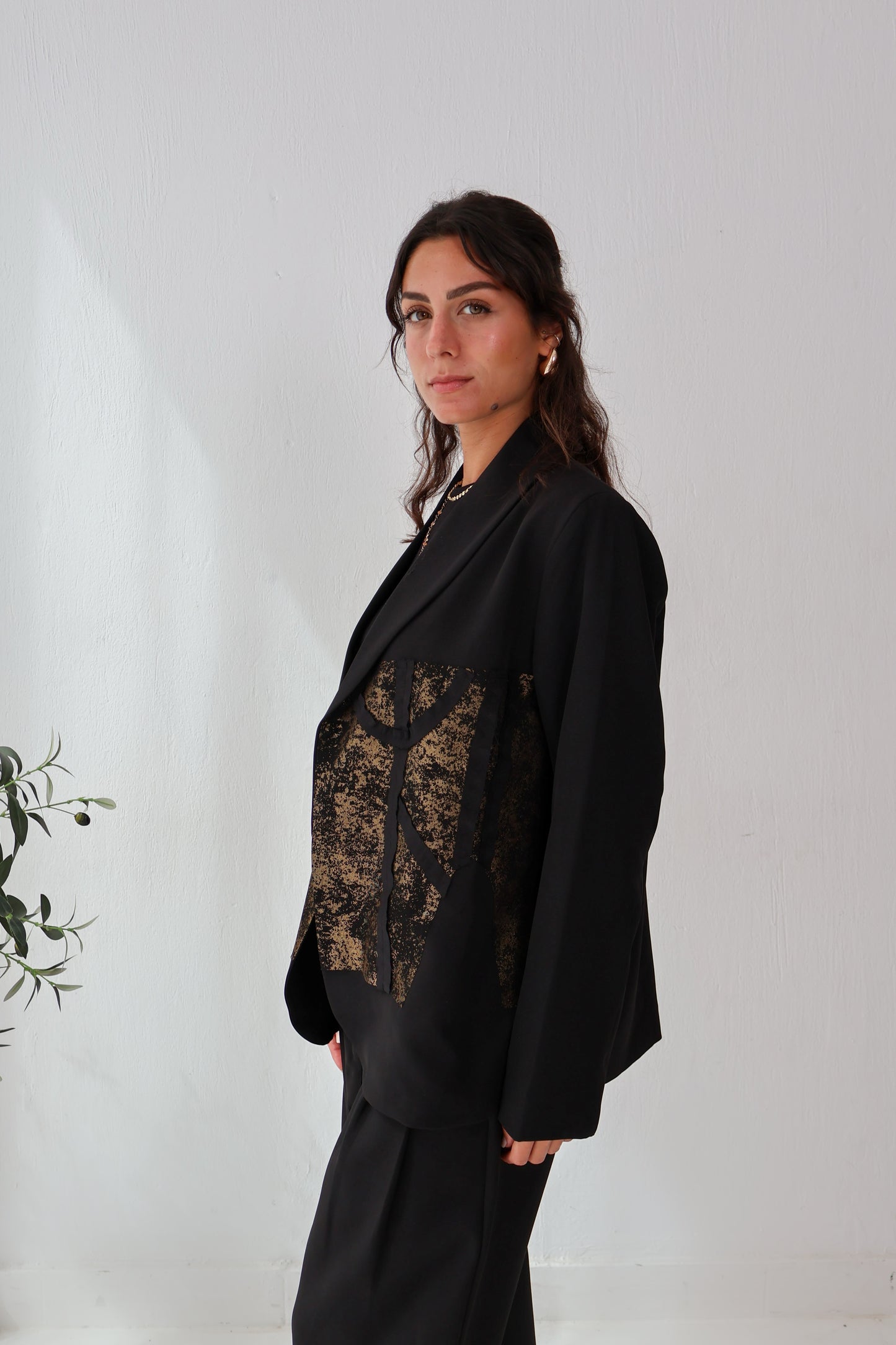 Sun Flare Jacket in Black