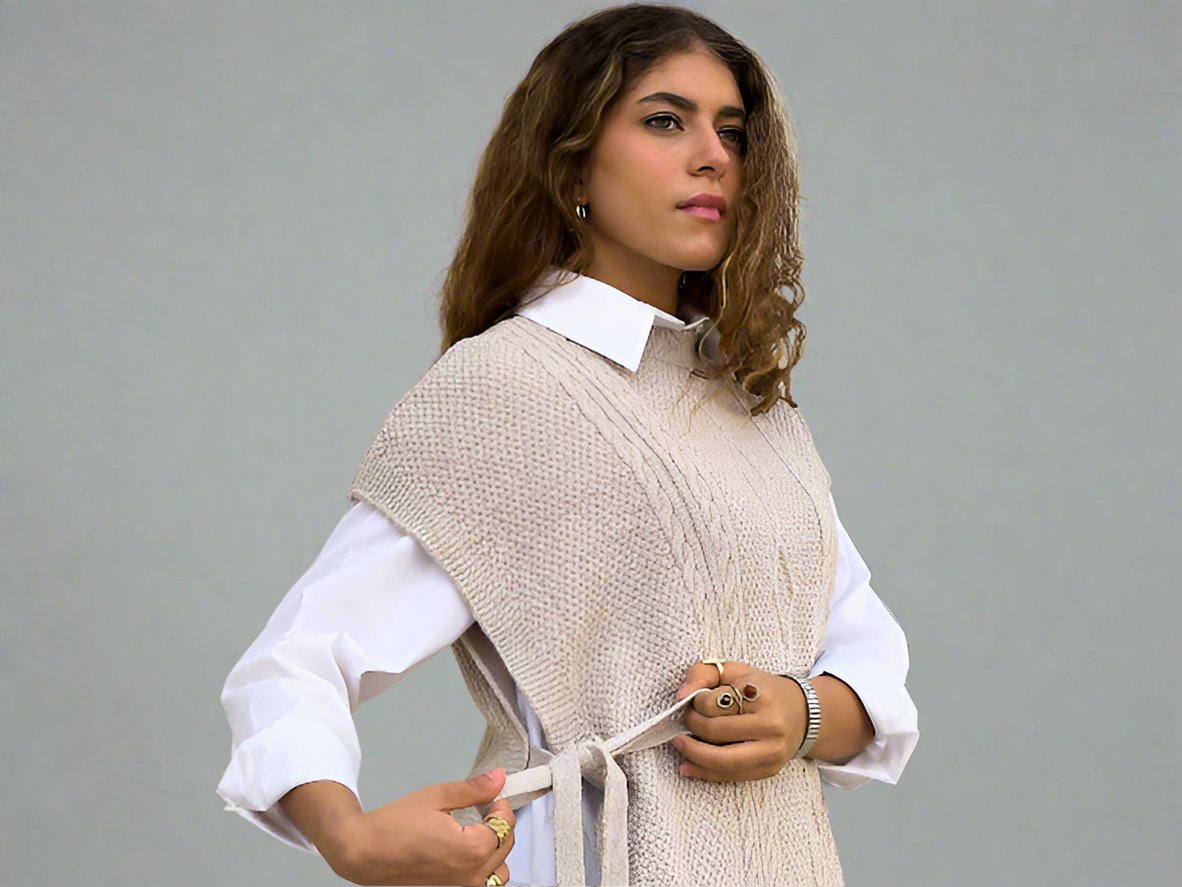 Going Places Cape in Beige