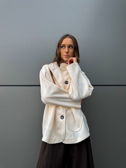 Soft Armor Jacket in Offwhite