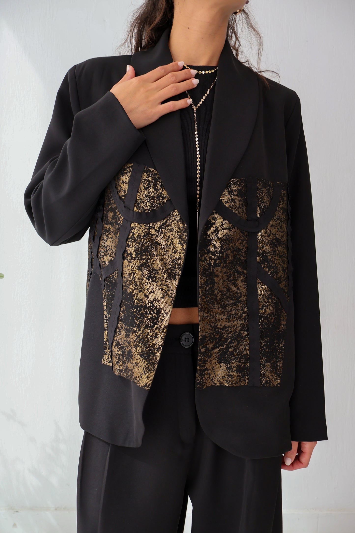 Sun Flare Jacket in Black