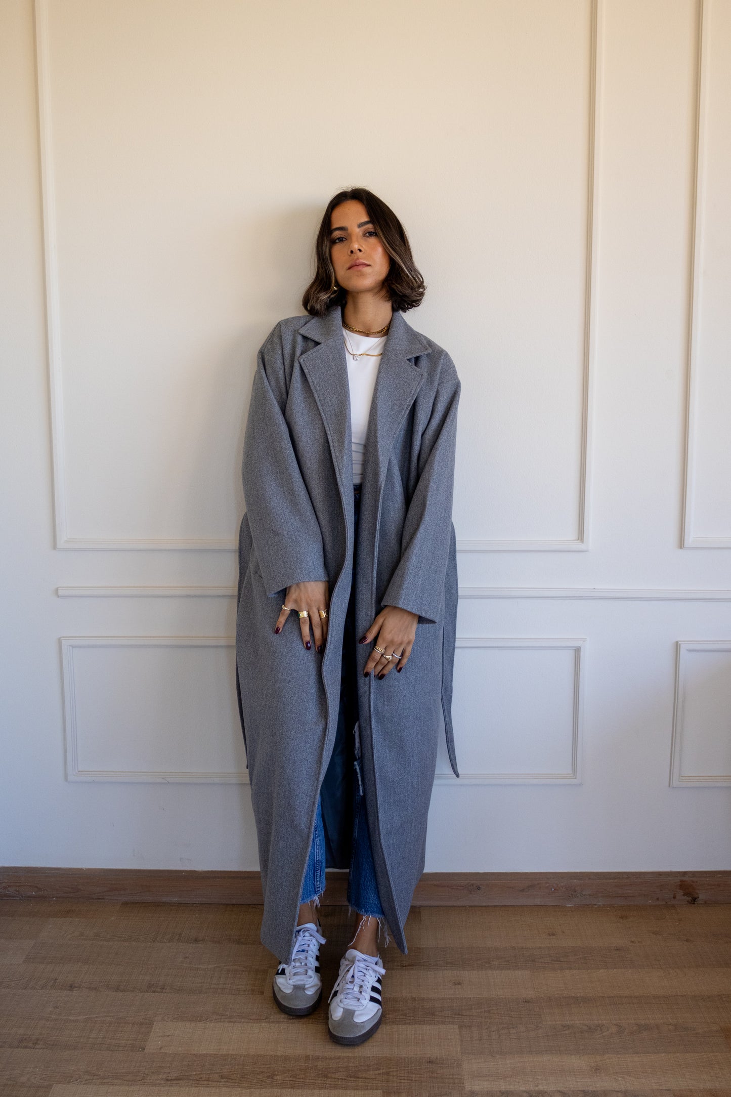 Winter Staple Coat in Grey
