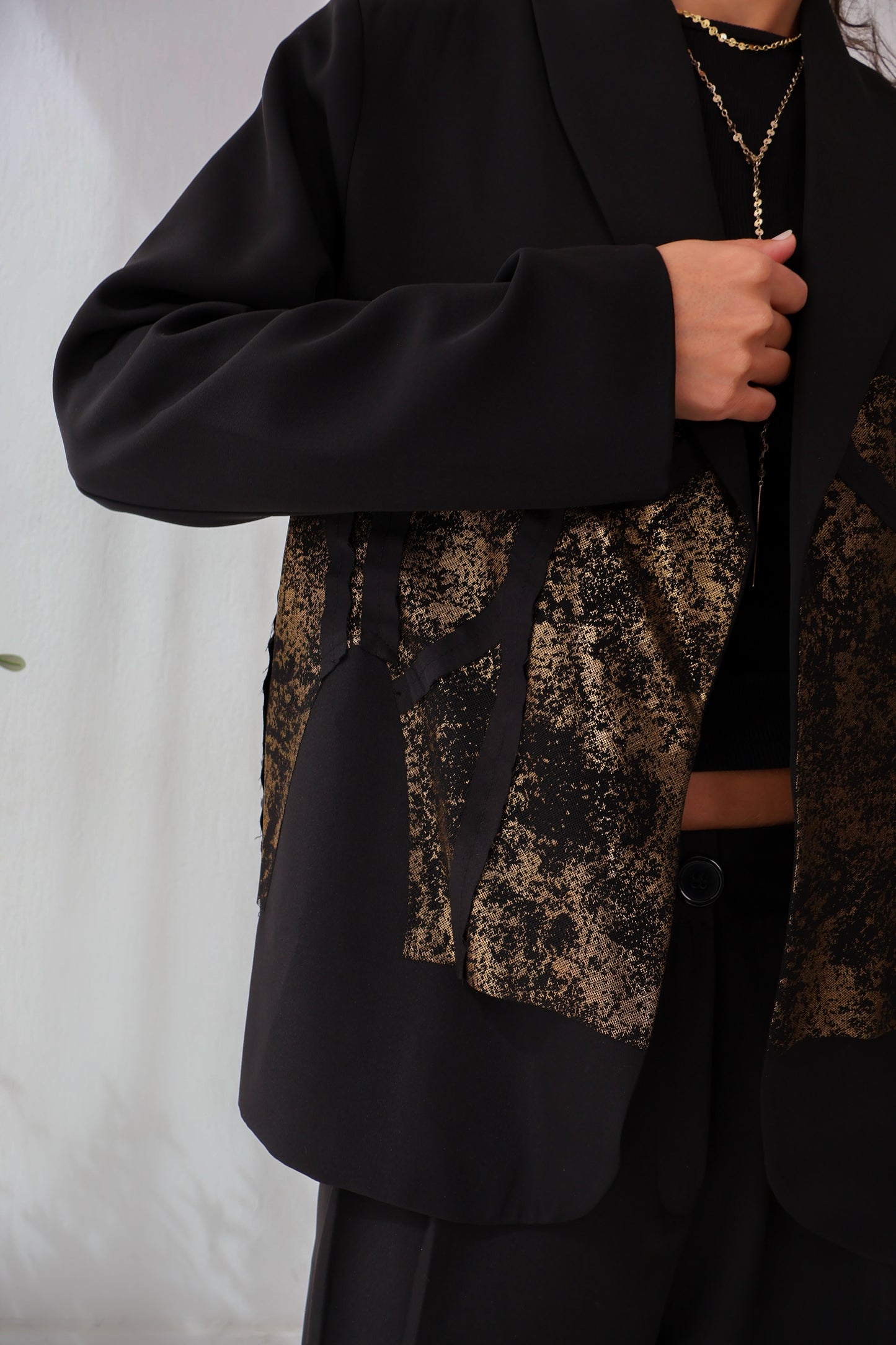 Sun Flare Jacket in Black