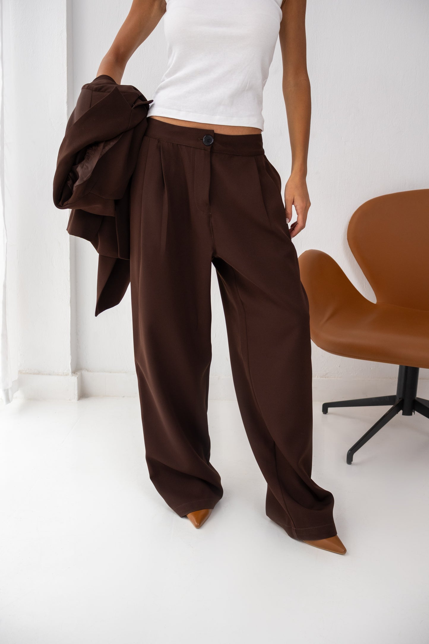 Sun Ready Suit in Brown