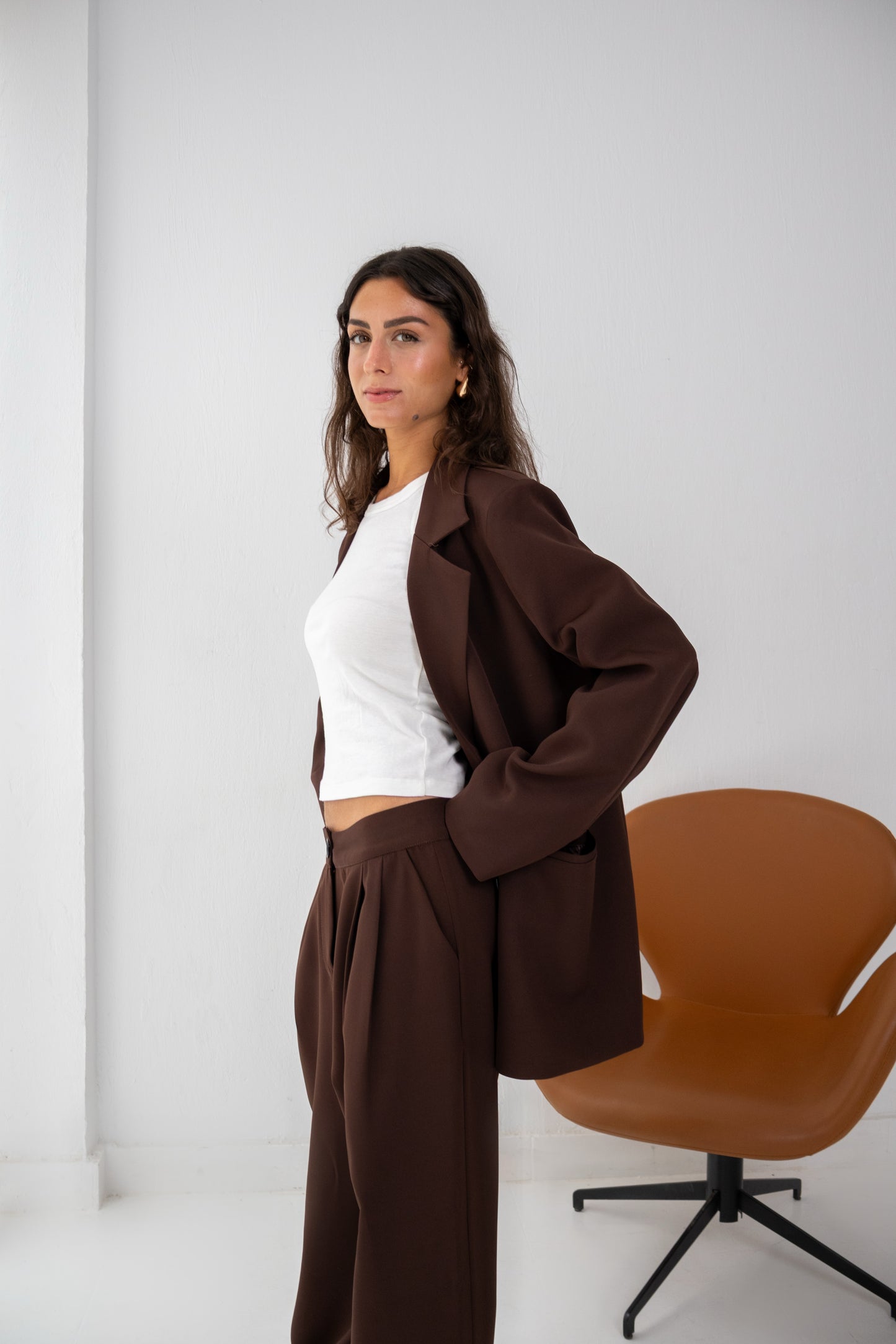 Sun Ready Suit in Brown