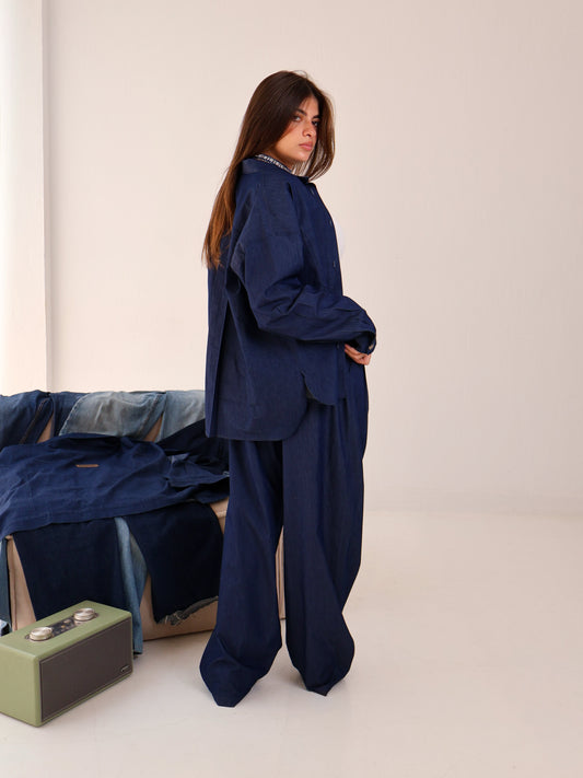 True Blue Denim Set in Blue Jeans