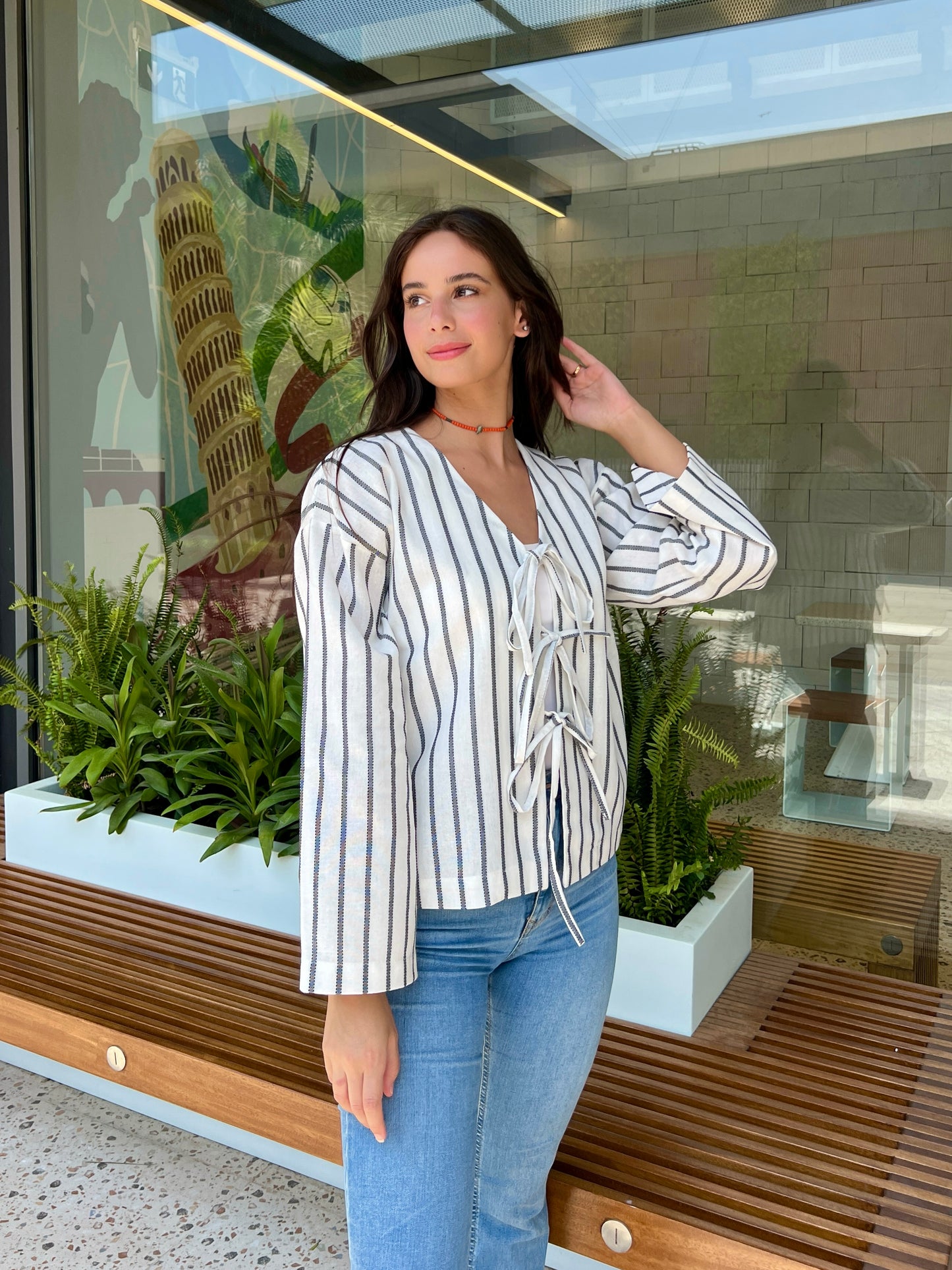 Knotty Shirt in White