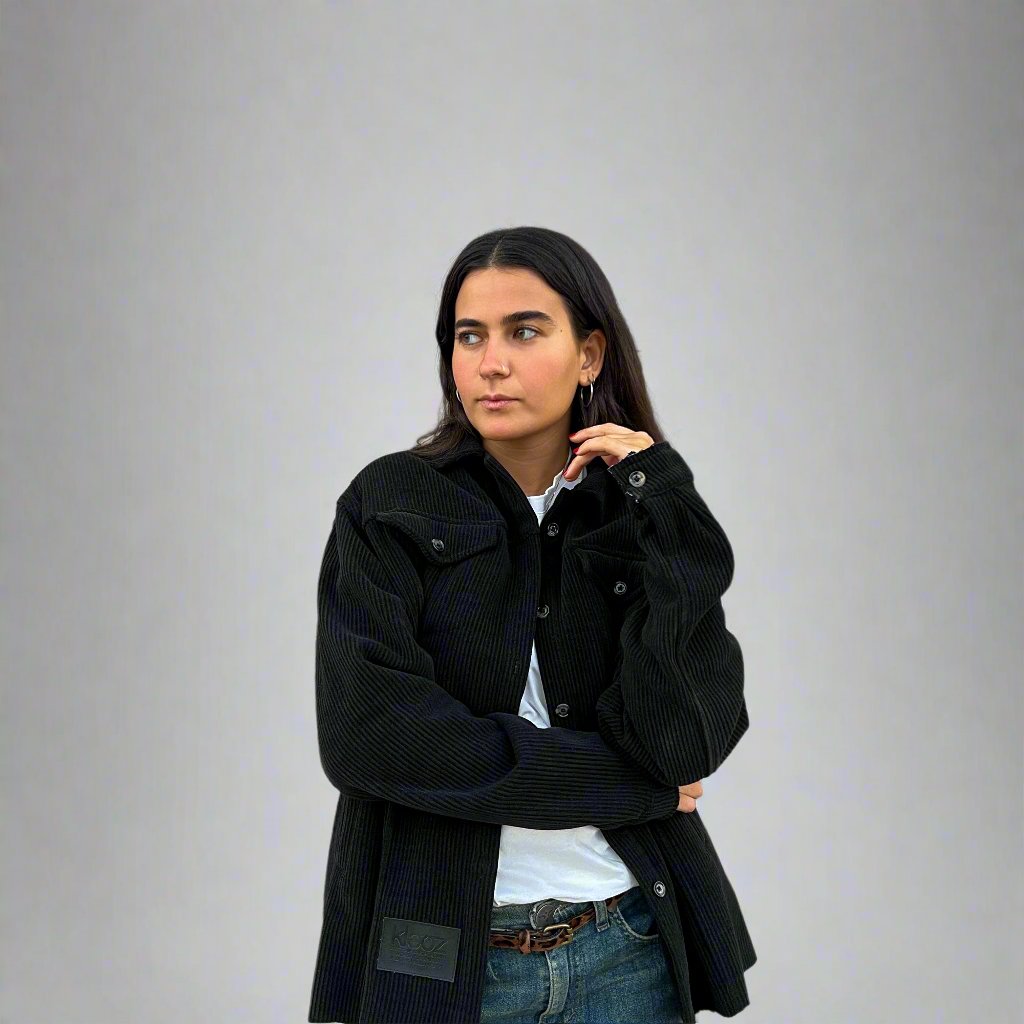 City Velvet Jacket in Black