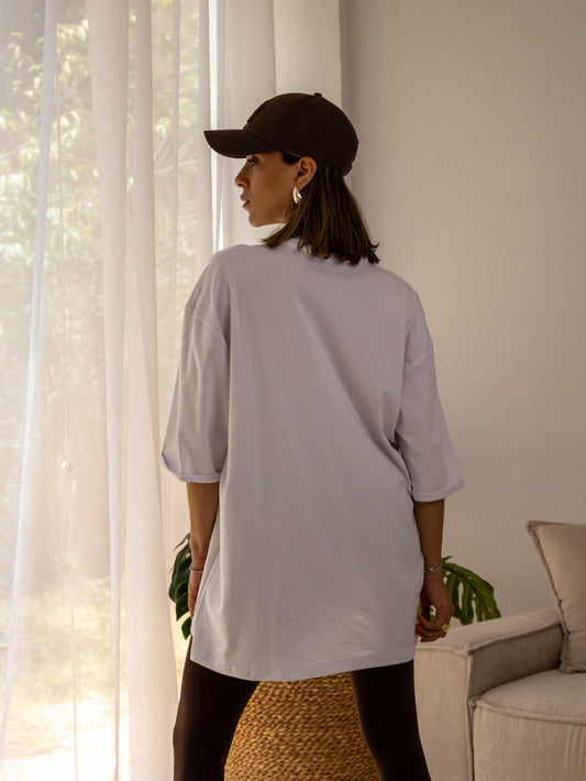 Signature Tee in White