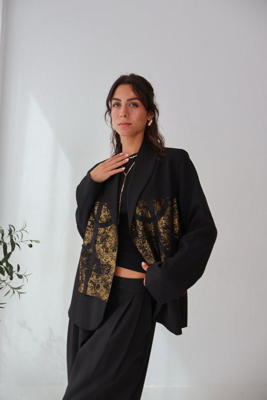 Sun Flare Jacket in Black