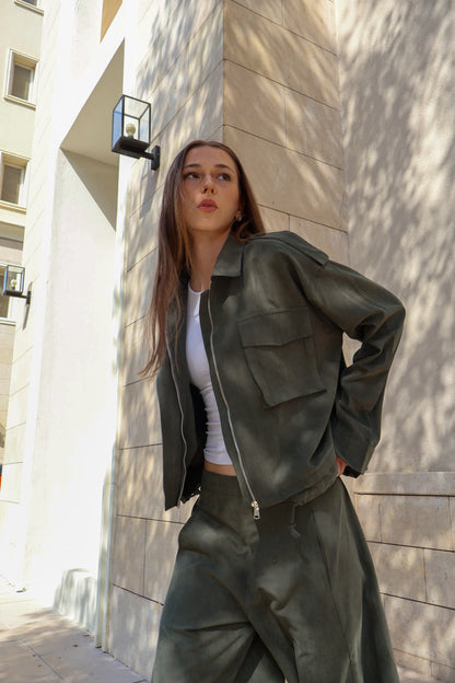 Pure Flow Set in Olive