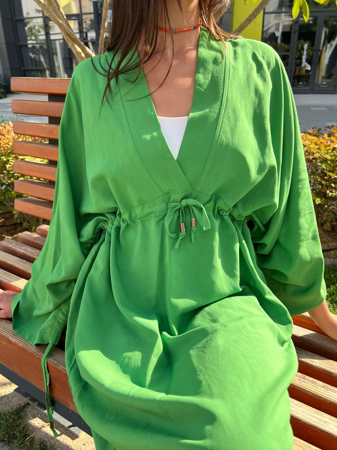 Sway Me Dress in Green