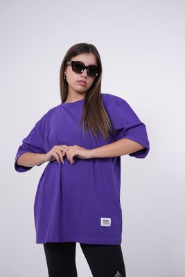Signature Tee in Purple