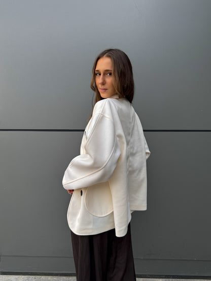 Soft Armor Jacket in Offwhite