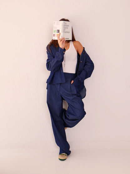 True Blue Denim Set in Blue Jeans