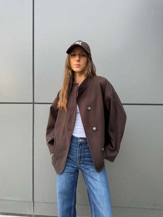 Soft Armor Jacket in Brown