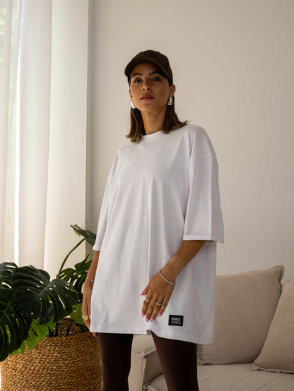 Signature Tee in Off-white