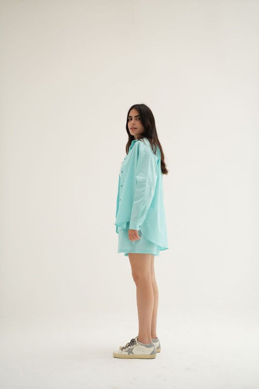 Breeze Set In Aqua Blue