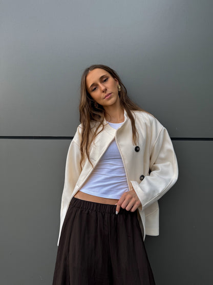 Soft Armor Jacket in Offwhite