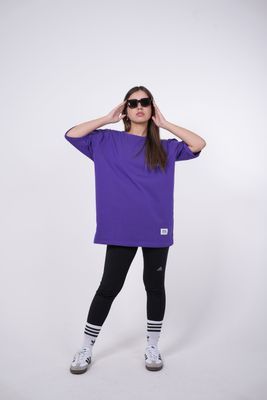 Signature Tee in Purple
