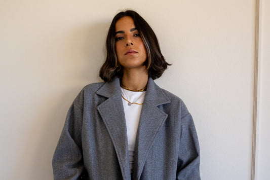 Winter Staple Coat in Grey