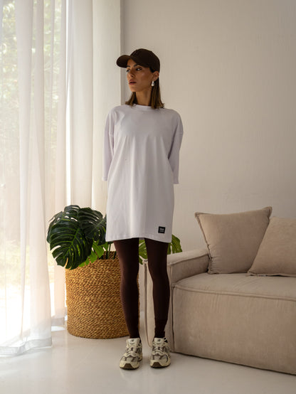 Signature Tee in Off-white