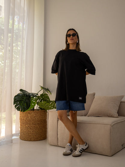 Signature Tee in Black