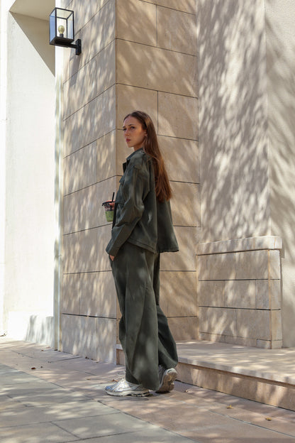 Pure Flow Set in Olive