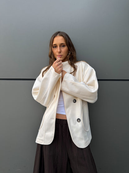 Soft Armor Jacket in Offwhite