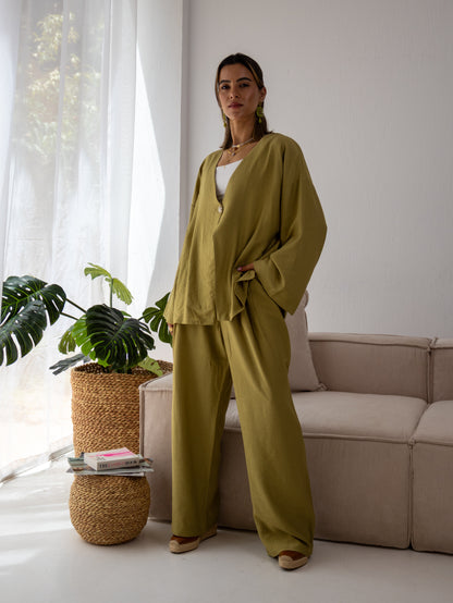 Whisper Set in Green