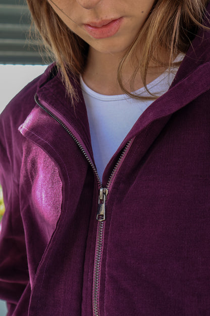 Velvet Grace Set in Burgundy