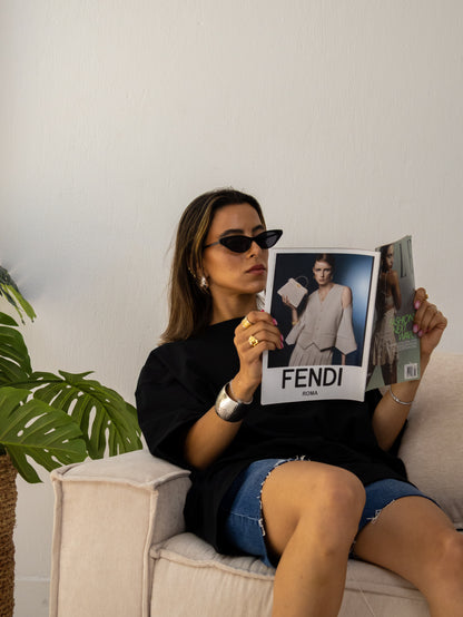 Signature Tee in Black