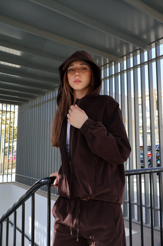 Velvet Grace Set in Brown