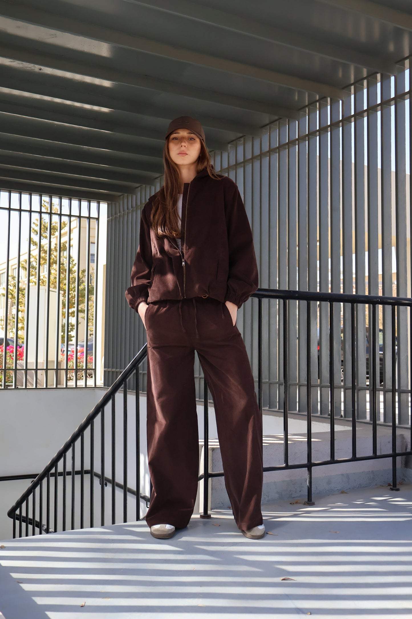 Velvet Grace Set in Brown