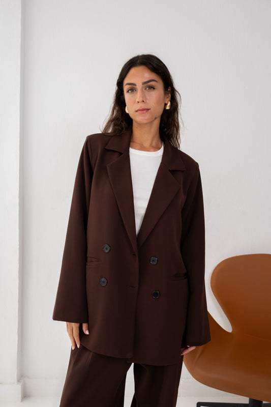Sun Ready Suit in Brown