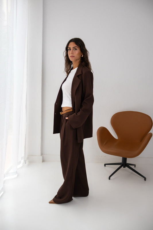 Sun Ready Suit in Brown