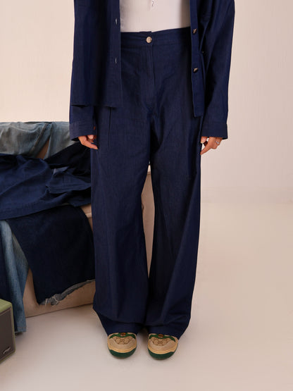 True Blue Denim Set in Blue Jeans