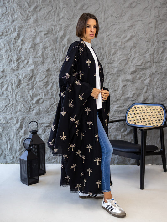 Day Dream Kimono in Black