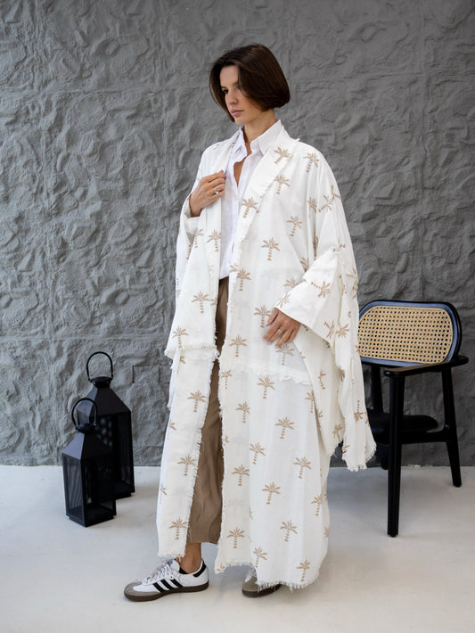 Day Dream Kimono in White