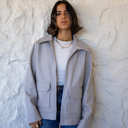 Heater Shacket in Grey