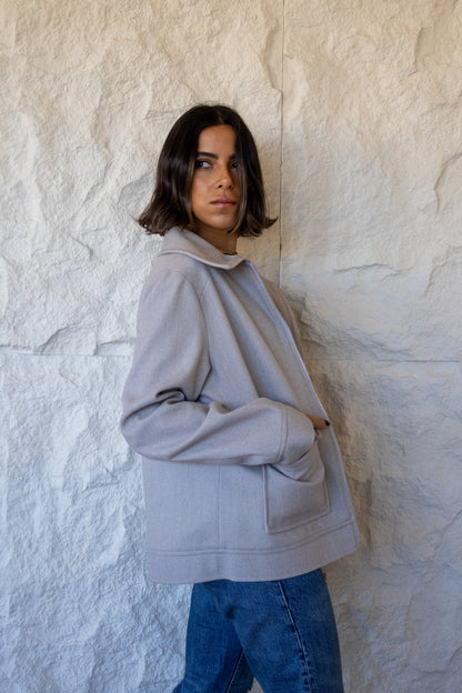 Heater Shacket in Grey