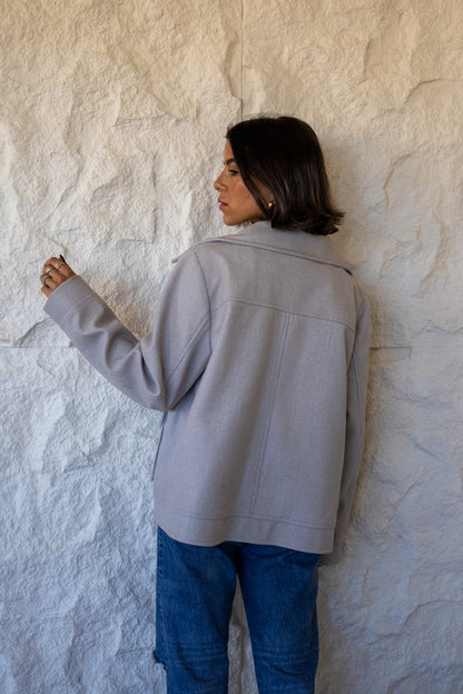 Heater Shacket in Grey