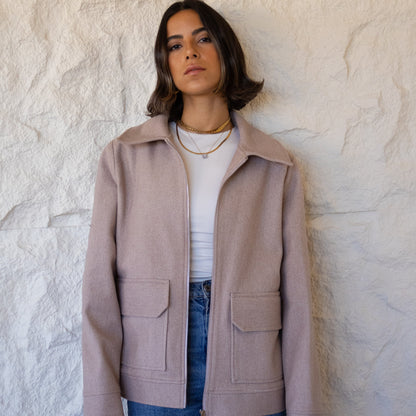 Heater Shacket in Beige